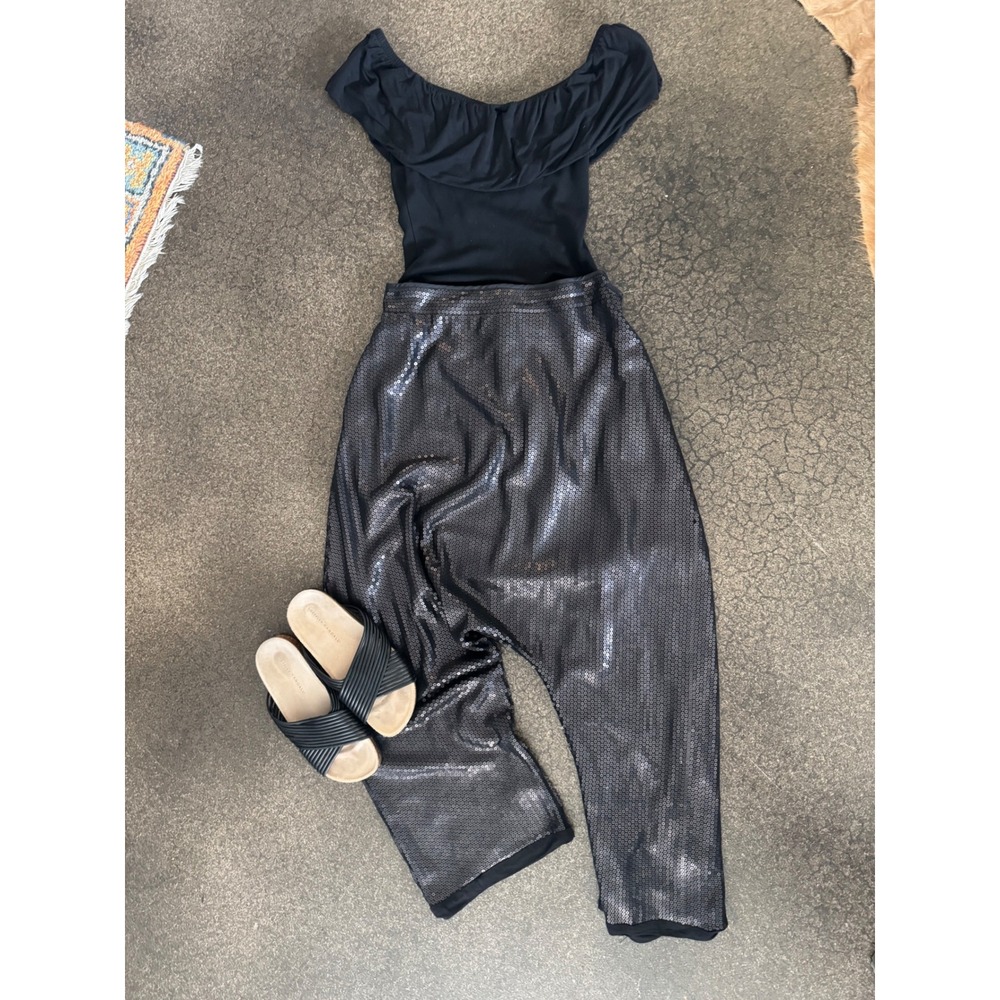 Maje Cowlneck Ruffle Top bodysuit
